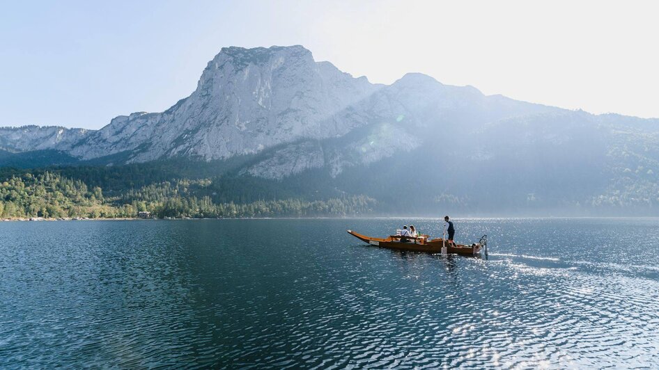 Kulinarische Plättenfahrt, Altaussee, See | ©  Seevilla_Karl Steinegger