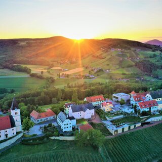 Luftaufnahme St. Anna/A. | © Zur Verfügung gestellt von Marktgemeinde St. Anna/A.