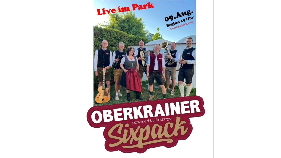 Oberkrainer im Kurpark | © Oberkrainer Sixpack