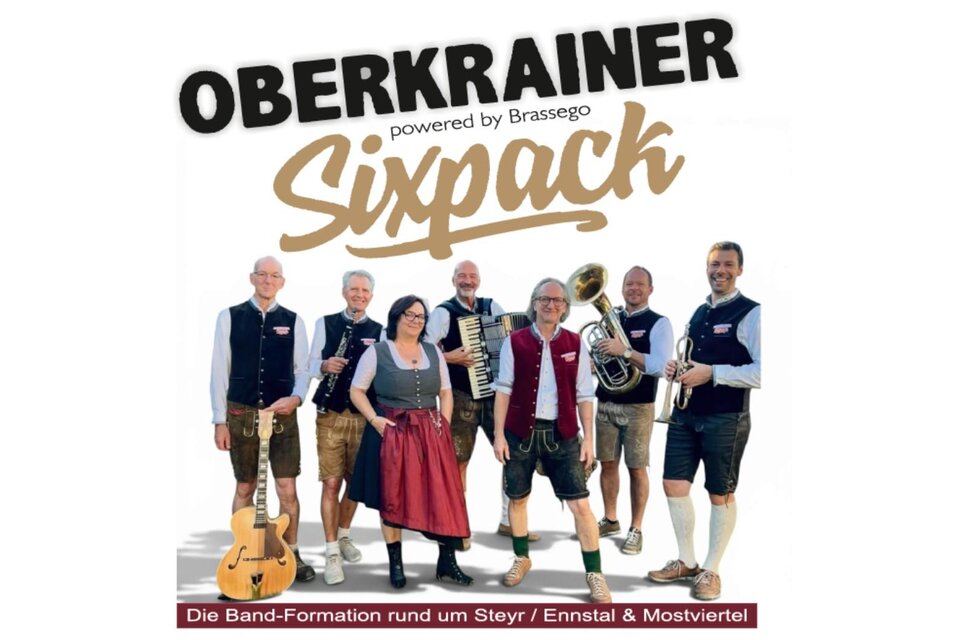 Oberkrainer Sixpack, Gasthof Veit, Grundlsee, Plak | © Oberkrainer-Sixpack