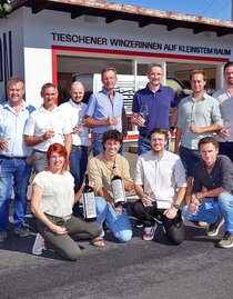 Gruppenfoto TAU-Winzer | © TAU-Winzer Tieschen | Sommerauer Robert | © TAU-Winzer Tieschen
