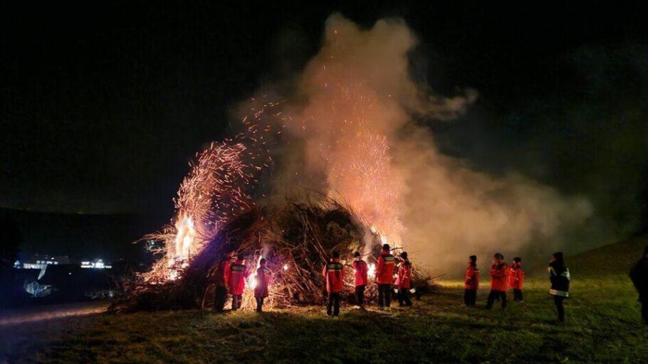 Osterfeuer Friedberg am Erlebnisberg | © Freiwillige Feuerwehr Friedberg