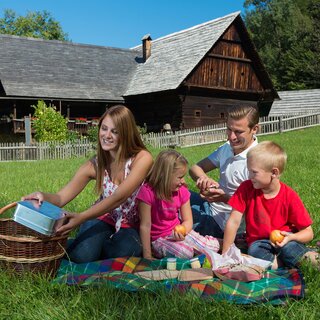 Picnic at the Stübing Open-Air Museum | © TV Region Graz-Harry Schiffer