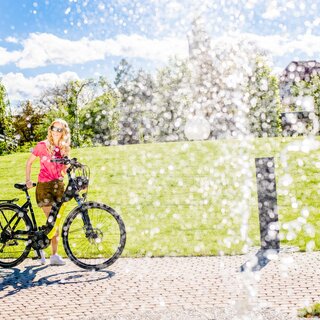 Erfrischung beim Radfahren | © Region Graz-Mias Photoart