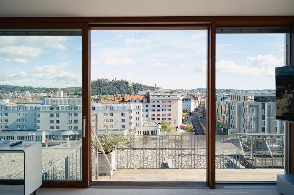 Dachterrasse Hotel Daniel | © Florian Weitzer Hotels und Restaurant