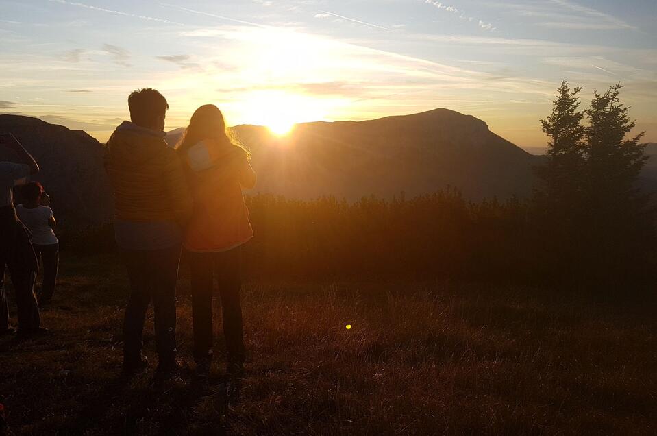 Sonnenaufgangswanderung | © Naturpark Mürzer Oberland