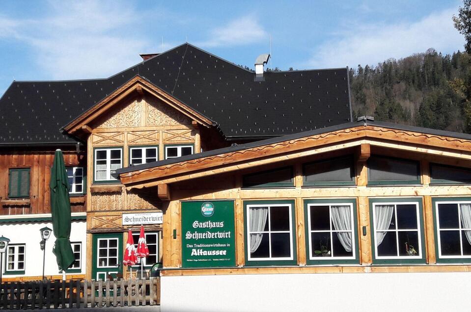 Gasthaus Schneiderwirt Altaussee - Vorderseite | © Petra Kirchschlager
