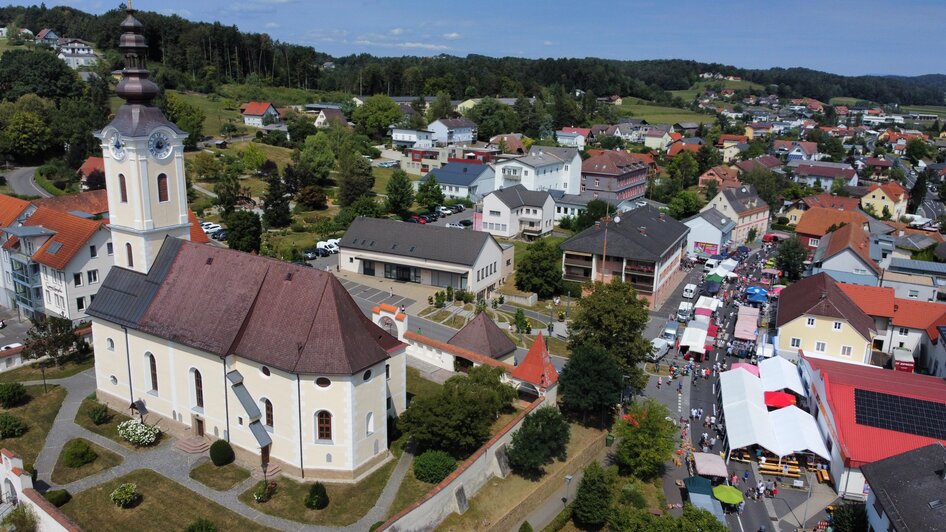 Luftaufnahme St. Stefan i.R. | © Marktgemeinde Str. Stefan i. R.