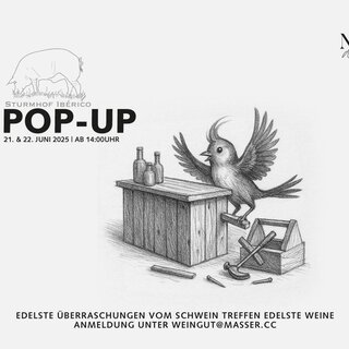 Pop up mit Sturmhof Iberico | © Weingut Masser