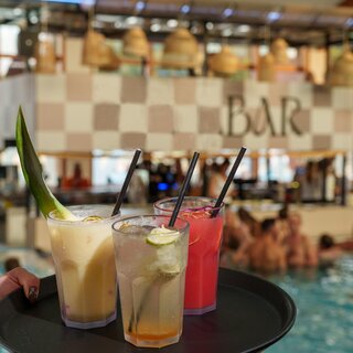Cocktails im Thermalwasser genießen | © Thermenresort Loipersdorf