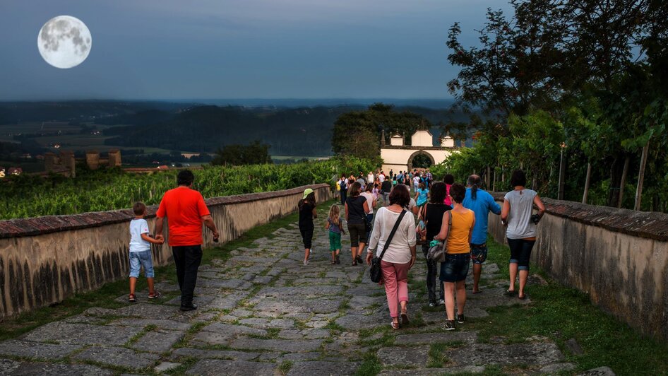 Vollmondnacht auf der Riegersburg | © Rudi Ferder