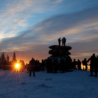 Winter solstice_Teufelstein_Eastern Styria | © Kurt Elmleitner