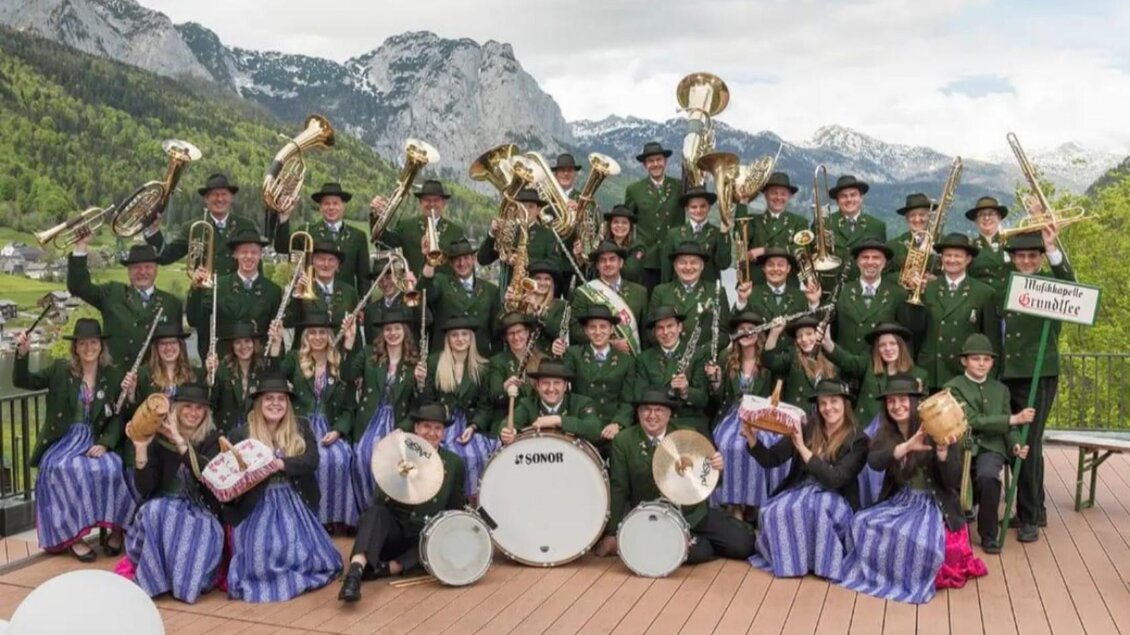 Gruppenfoto der Musikkapelle Grundlsee | © Musikkapelle Grundlsee