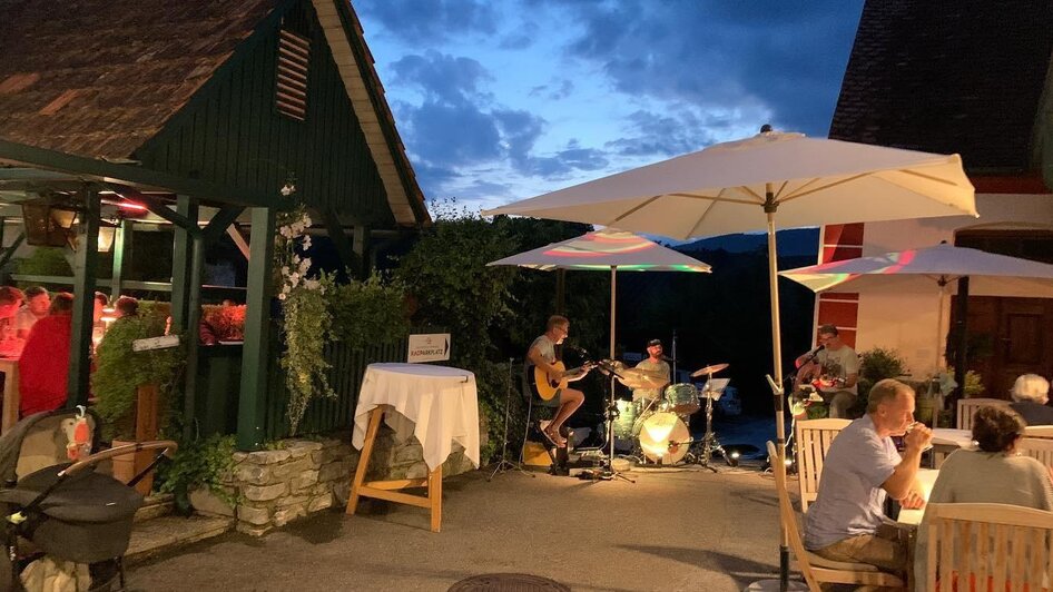Wirtshaus Meißl_Musik im Garten_Oststeiermark | © Petra Meißl