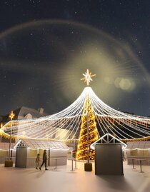 Wonderlend am Mariahilferplatz 2024 Visualisierung | © @easyconzept | © @easyconzept