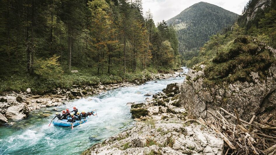 Raftingtour auf der Salza | © Stefan Leitner