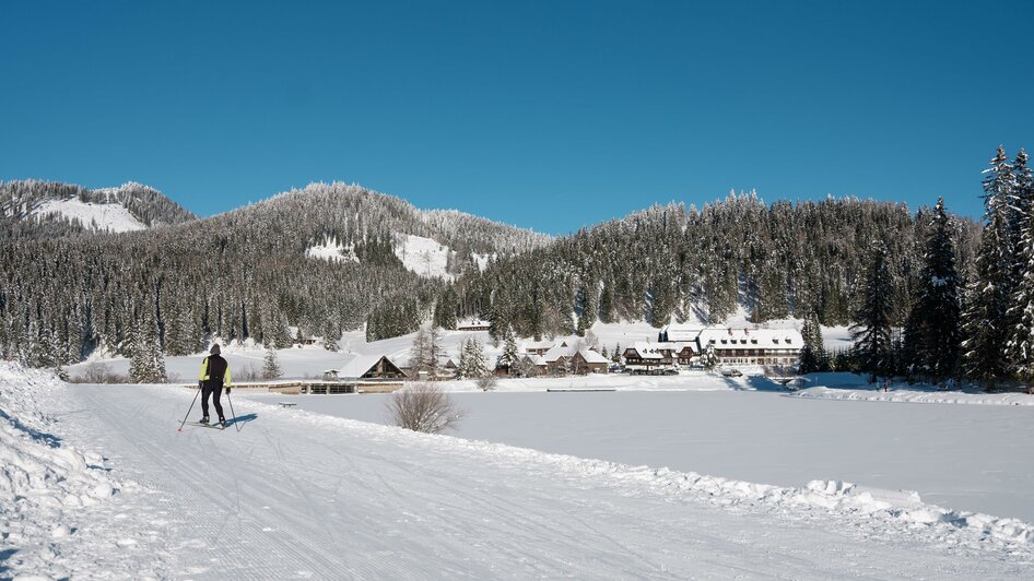 Langlaufen_Teichalmsee_Oststeiermark | © Almgasthof Hotel Teichwirt