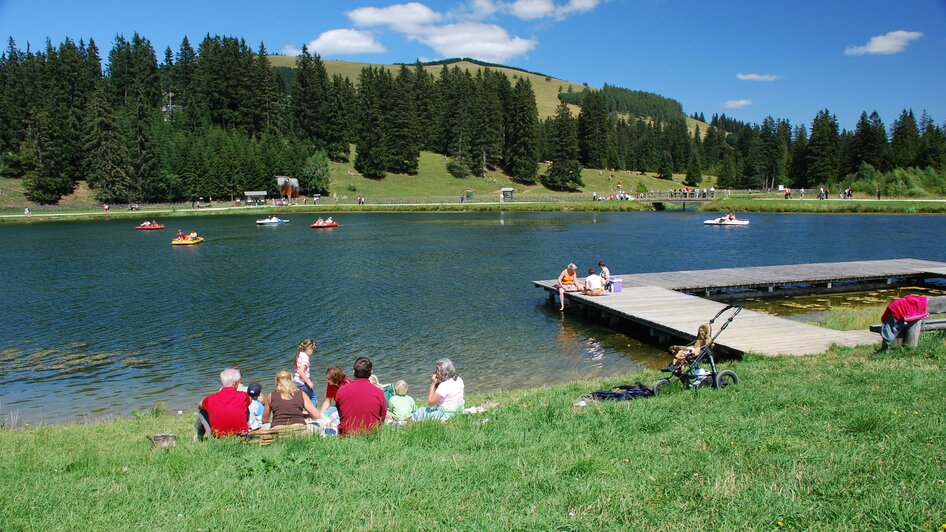 Teichalmsee_Familien_Oststeiermark | © Tourismusverband Oststeiermark