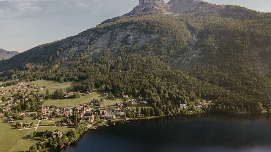 Altausseer See mit Dorf und Loser | © TVB Ausseerland Salzkammergut-Katrin Kerschbaumer