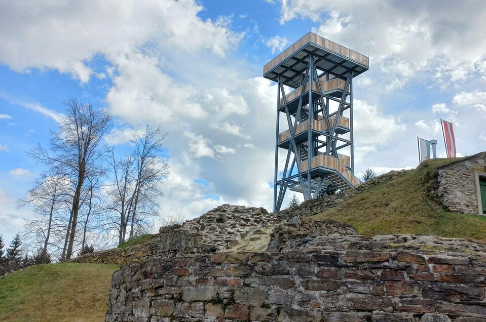 Aussichtswarte Altburg Schwanberg - Impression #1 | © Martina Schröttner