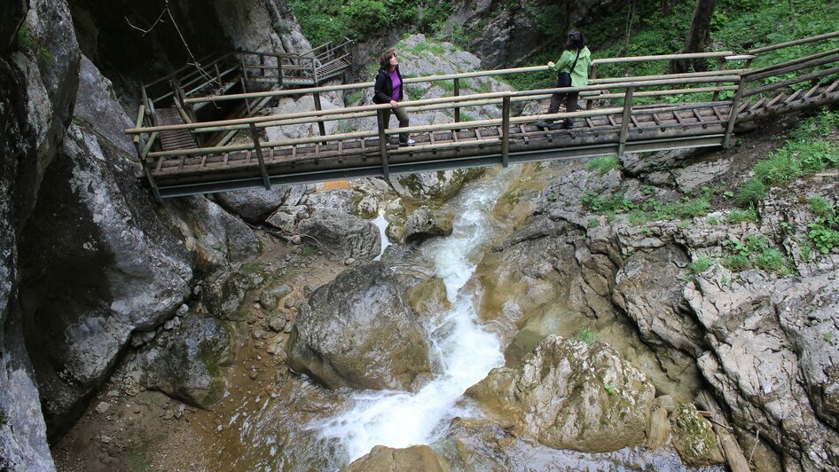 Bärenschützklamm_Brücke_Oststeiermark_Pollhammer | © Tourismusverband Oststeiermark