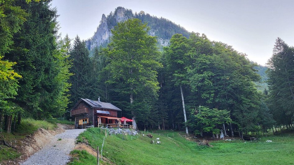 Jausenhütte Bärnmoos, Bad Aussee, Außenansicht | © TVB Ausseerland Salzkammergut/Petra Kirchschlager