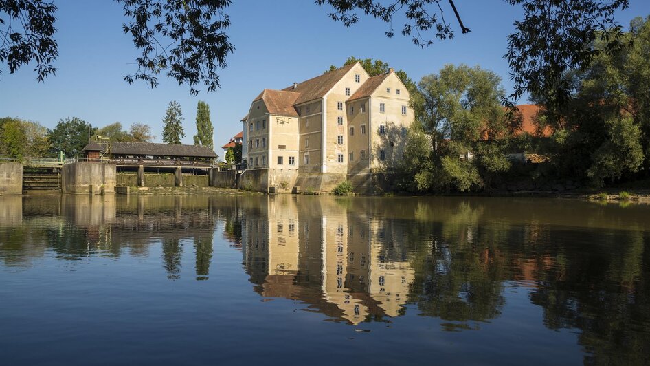 Blick auf die Berghofer-Mühle | © Berghofer-Mühle GmbH