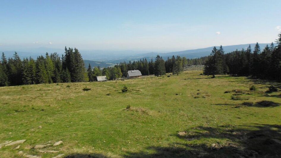 Blick zur Bernsteinhütte | © Regionalmanagement Lavanttal GmbH | Erich Schober