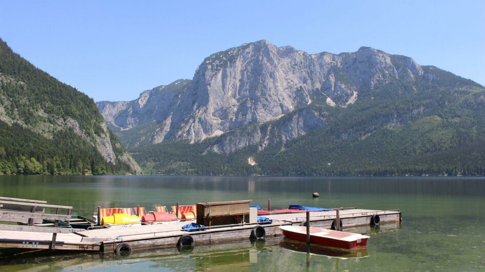 Bootsvermietung, Altaussee, Trisselwand | © Viola Lechner