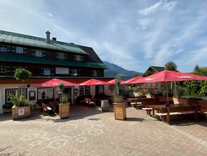 Hotel DER HECHL, Tauplitz, Gastgarten | © Hotel DER HECHL