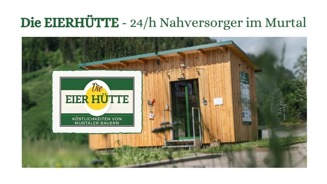 Eierhütte-Außenansicht1-Murtal-Steiermark | © Die Eierhütte