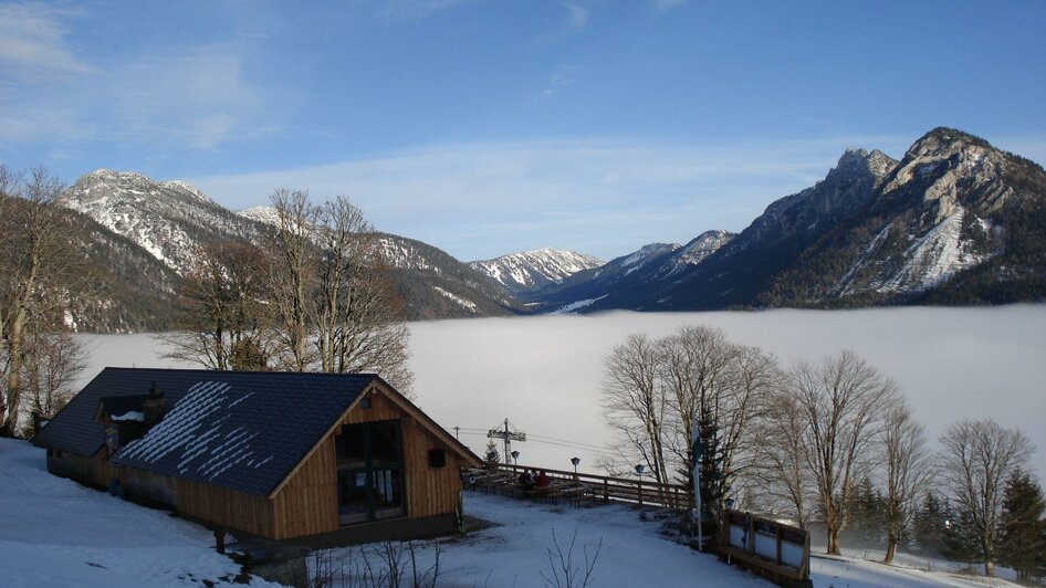 Pfannerhütte über der Hochnebelgrenze, Tauplitz | © Mario Seebacher