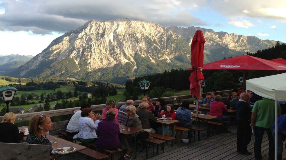 Pfannerhütte, Ausblick von der Terrasse, Tauplitz | © Mario Seebacher