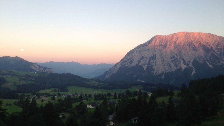 Pfannerhütte, Alpenglühen, Tauplitz | © Mario Seebacher