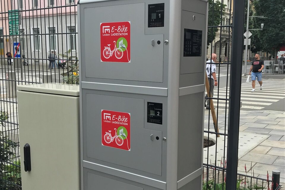 E-Bike Charging Station Main Square Leoben - Impression #1 | © TV ERZBERG LEOBEN