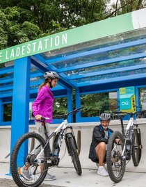 E-bike charging station | © Thermen- und Vulkanland | Mias Photoart | © Thermen- und Vulkanland