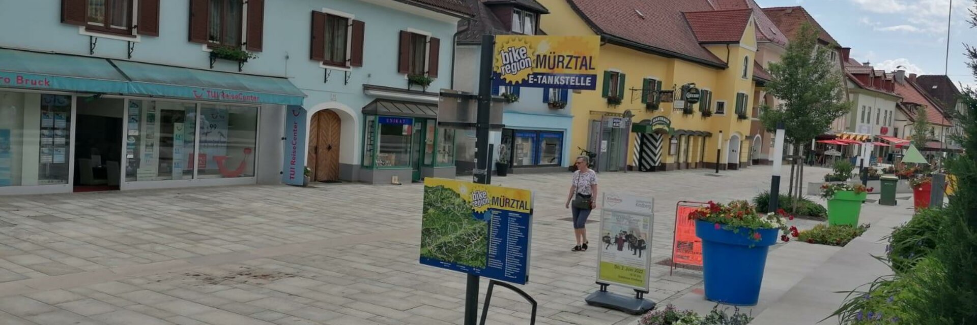 E-Bike Ladestation Fußgängerzone E-Bike Station Fußgängerzone - Impression #1
