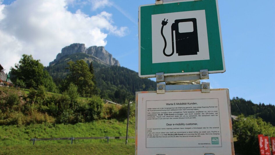 Loser, Altaussee, e-Ladestation | © Viola Lechner