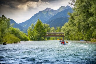 Flusswandern im Gesäuse | © Helmut Knauß