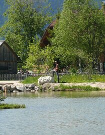 Fishing at Stiegerteich | © Familie Pliem _Jausenstation Stieger | Familie Pliem _Jausenstation Stieger | © Familie Pliem _Jausenstation Stieger