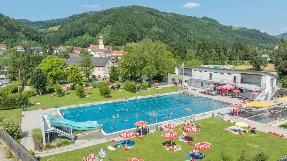 Freibad Anger_Luftaufnahme_Oststeiermark | © Oststeiermark Tourismus