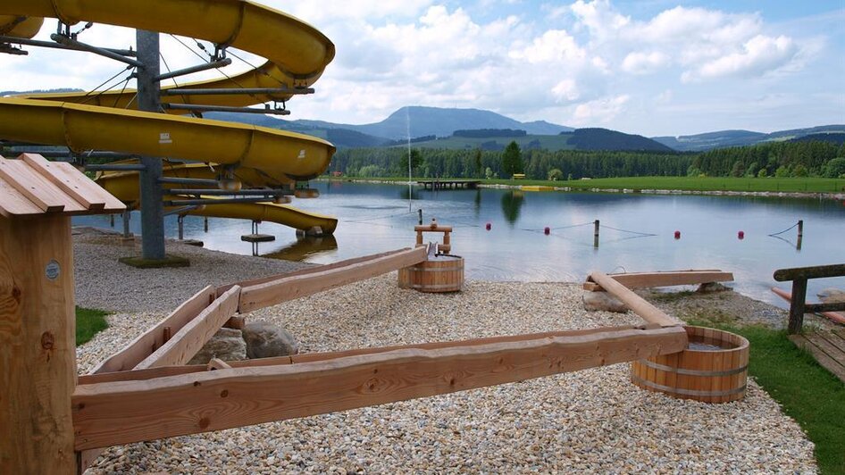 Badesee Passail_Wasserspielplatz_Oststeiermark | © Freizeitzentrum Passail