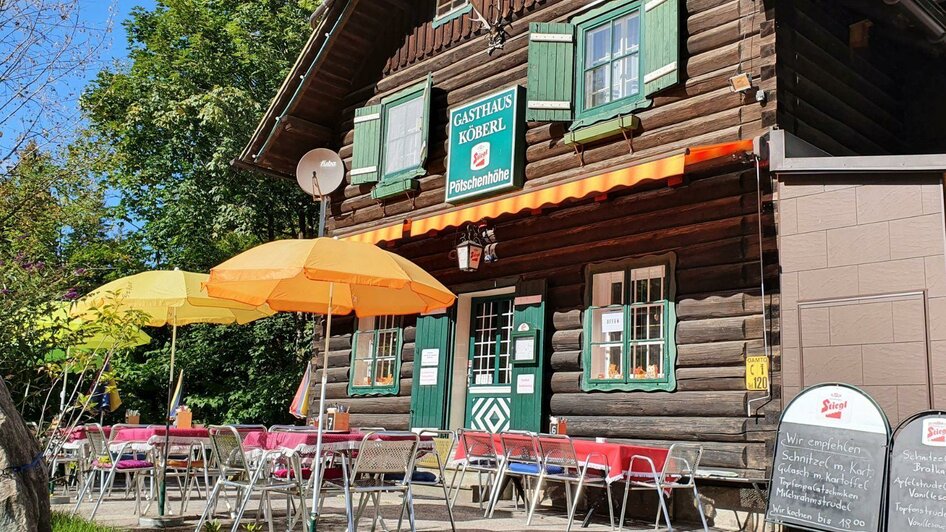 Pötschenhöhe, Altaussee, Terrasse