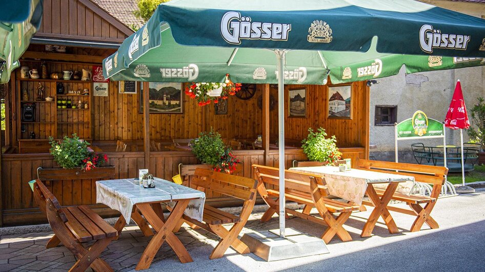 GasthofWulz-Gastgarten-Murtal-Steiermark | © Gasthaus Wulz