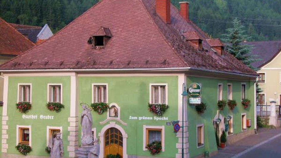 Zum GrünenSpecht-Außenansicht-Murtal-Steiermark | © Gasthof „Zum Grünen Specht“