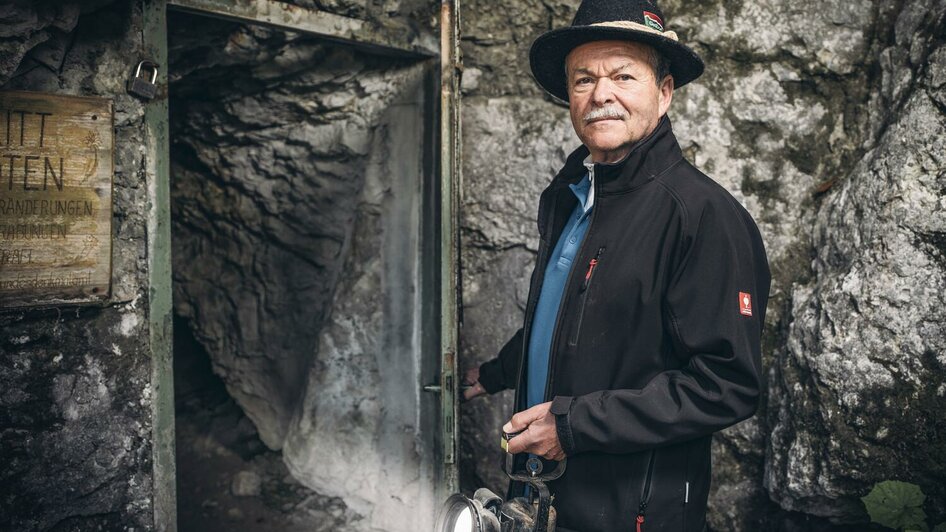 Hier geht es in die Kraushöhle | © Stefan Leitner