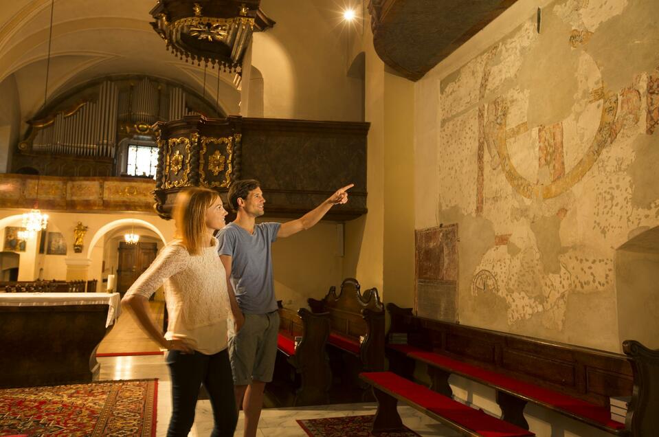 Wheel of fortune in the Bad Waltersdorf parish church - Impression #1 | © Bernhard Bergmann