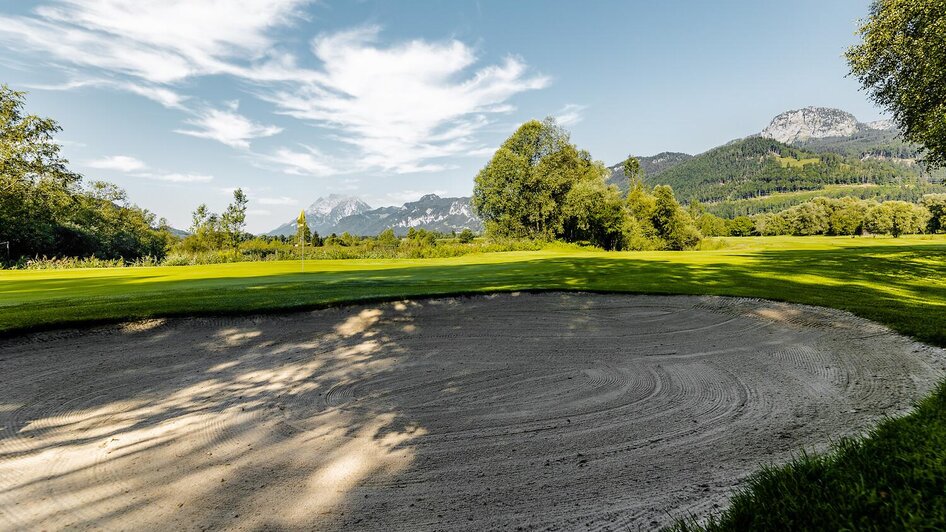 Green 4 mit Bunker am Golfplatz in Weißenbach | © Tourismusverband Gesäuse