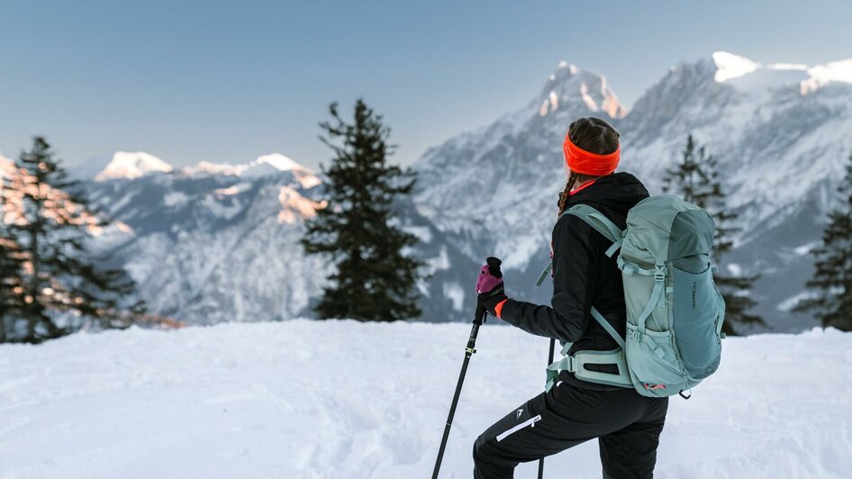 Gesäuse Bergpanorama im Winter | © Christoph Lukas