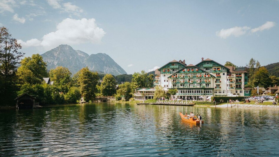 Seevilla, Altaussee, Bick vom See | © Karl Steinegger